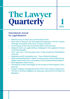 The Lawyer Quarterly                                                                  1/2024