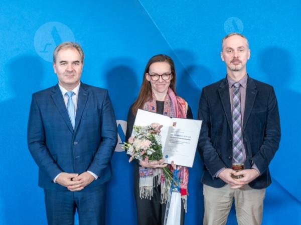 Evě Balounové byla udělena cena Akademie věd ČR