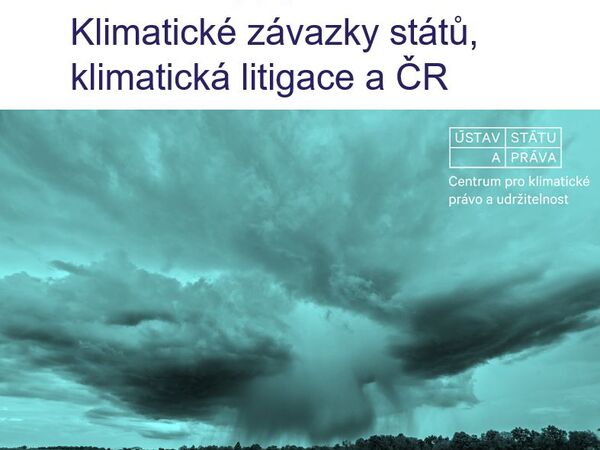 Centrum pro klimatické právo a udržitelnost vydalo sérii tematických policy paperů