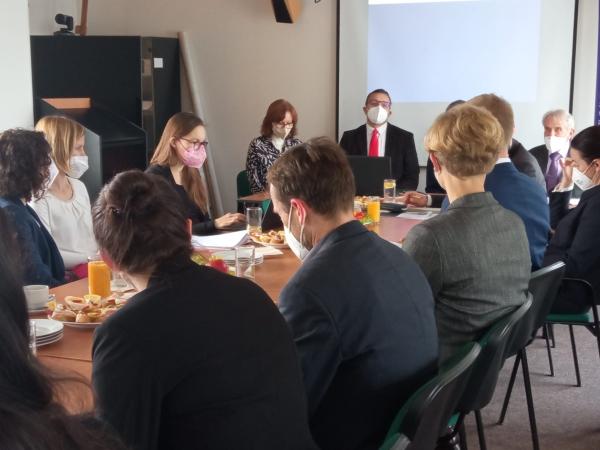 Delegace z německého Spolkového správního soudu navštívila Ústav státu a práva