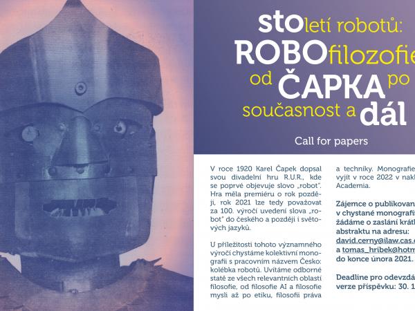Století robotů: ROBOfilozofie od ČAPKA  po současnost a dál
