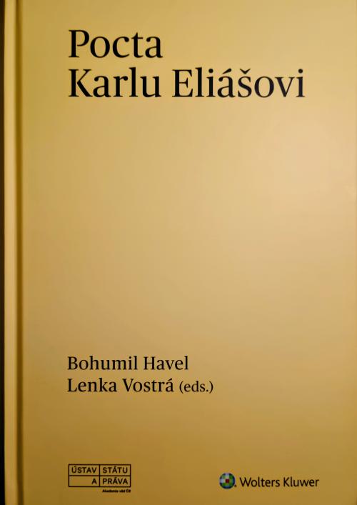 Pocta Karlu Eliášovi k 70. narozeninám