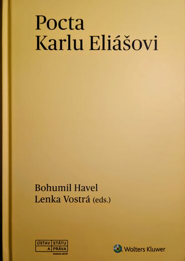 Pocta Karlu Eliášovi